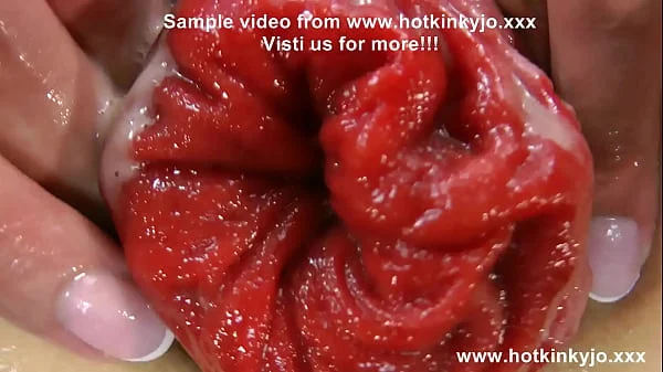 HKJ fistfuck her anal hole until her prolapse fall out from it.