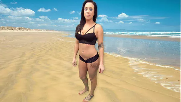 Brandy Banks Poses For Photos with her asshole showing