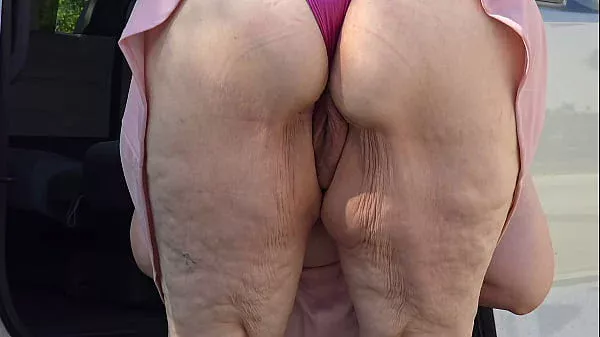 Fat ass plump white bbw doctor step in car and got caught by stranger in public masturbation, flashing & playing with pussy close up | risky outdoor exhibitionist | best of Xvideos | big booty natural tits woman | huge butt  | ssbbw | thick curvy milf