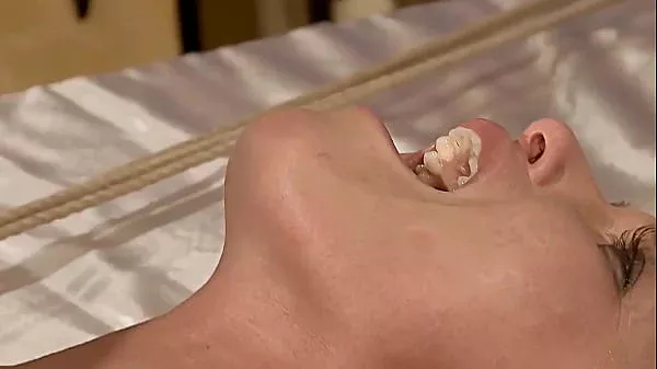 He sticks his big thick dick into her and she’s begging for his cock. He fucks her hard. He penetrates his her pretty mouth also, pushes deep on her throat. Next he push his fingers in her ass, opens her dry asshole.