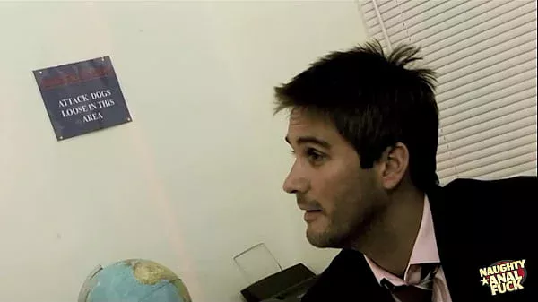 Immigration agents subject the individual with brown hair to simultaneous sexual activity involving the anus and vagina in a threesome