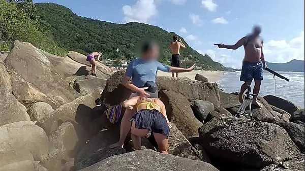 Insert into my mouth and anus in front of everyone!