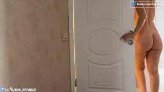 Lustful stepdaughter fucks her stepfather and spoils his reputation as a faithful husband