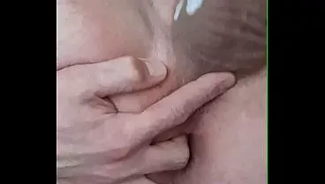 Strong Male Orgasm Contractions of Anus Around Finger 1:23
