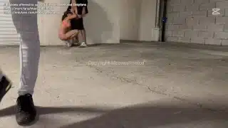 STRANGER CHALLENGE – I suck and fuck strangers in a parking lot while my cuckold films me