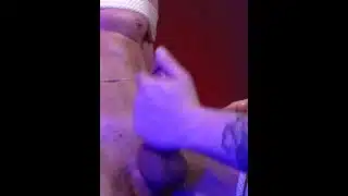53 Is Back.. Blonde Hairied, Blue Eyed Muscle Stud with a Huge Cock and a Hungry Hole