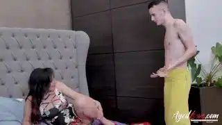 AGEDLOVE Boss and subordinate with a big dick