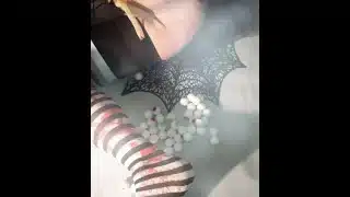 Huge anal insertion whit eye balls 👀 🎃HALLOWEEN SPECIAL🎃