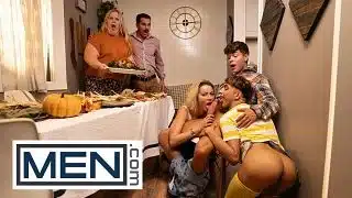MEN Cherry Kiss Shares Boyfriend  With Foxy Alex After A Flirty Thanksgiving Dinner