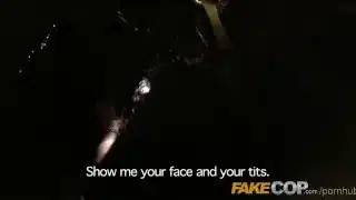 Fake Cop Cheeky lass likes daring outdoor sex