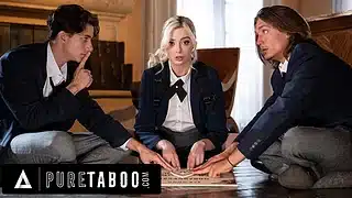 PURE TABOO Virgin Lexi Lore DP’d & DOUBLE CREAMPIED By Hung Stepbrothers To Please Ouija Board Demon